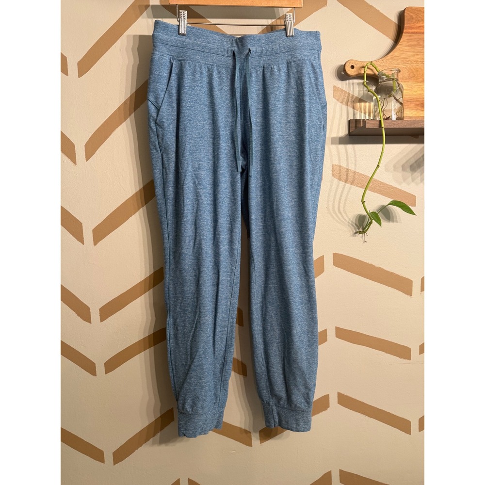 Lululemon Ready to Rulu Joggers Womens 10 Blue Heathered High Rise Sweatpants